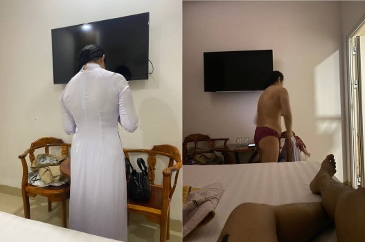 Phang nhau với cô giáo trẻ dâm đãng