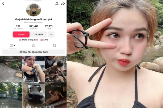 Quỳnh Mai nữ gymer mê anh PT khêu gợi